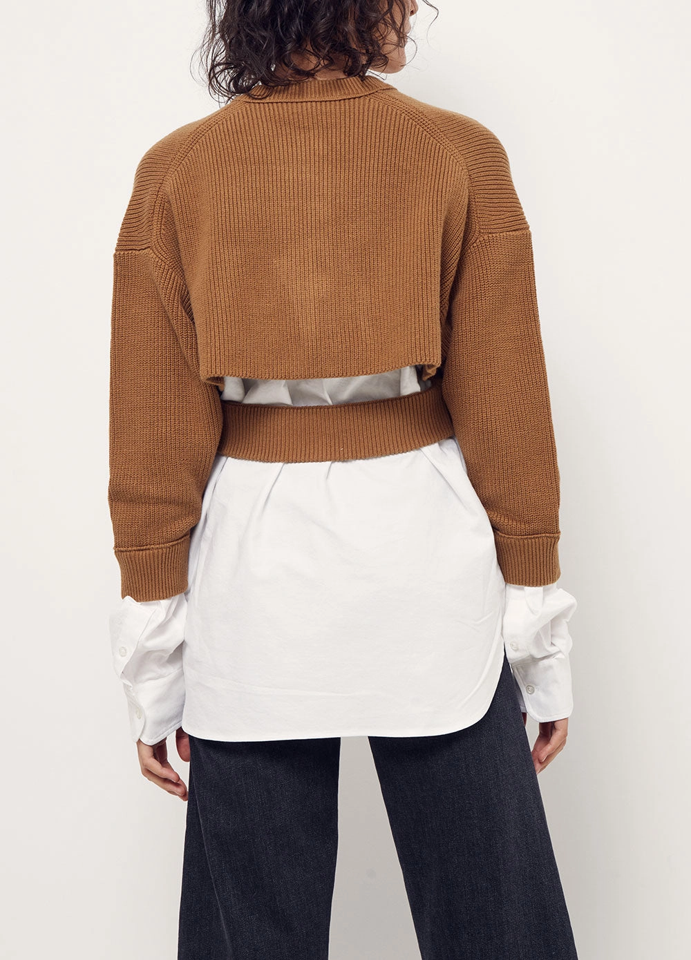 alexanderwangt. – Layered Crewneck Cardigan