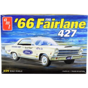 AMT 1/25 Scale Model Kit - Skill 2 1966 Ford Fairlane 427 Colorful Decal Artwork
