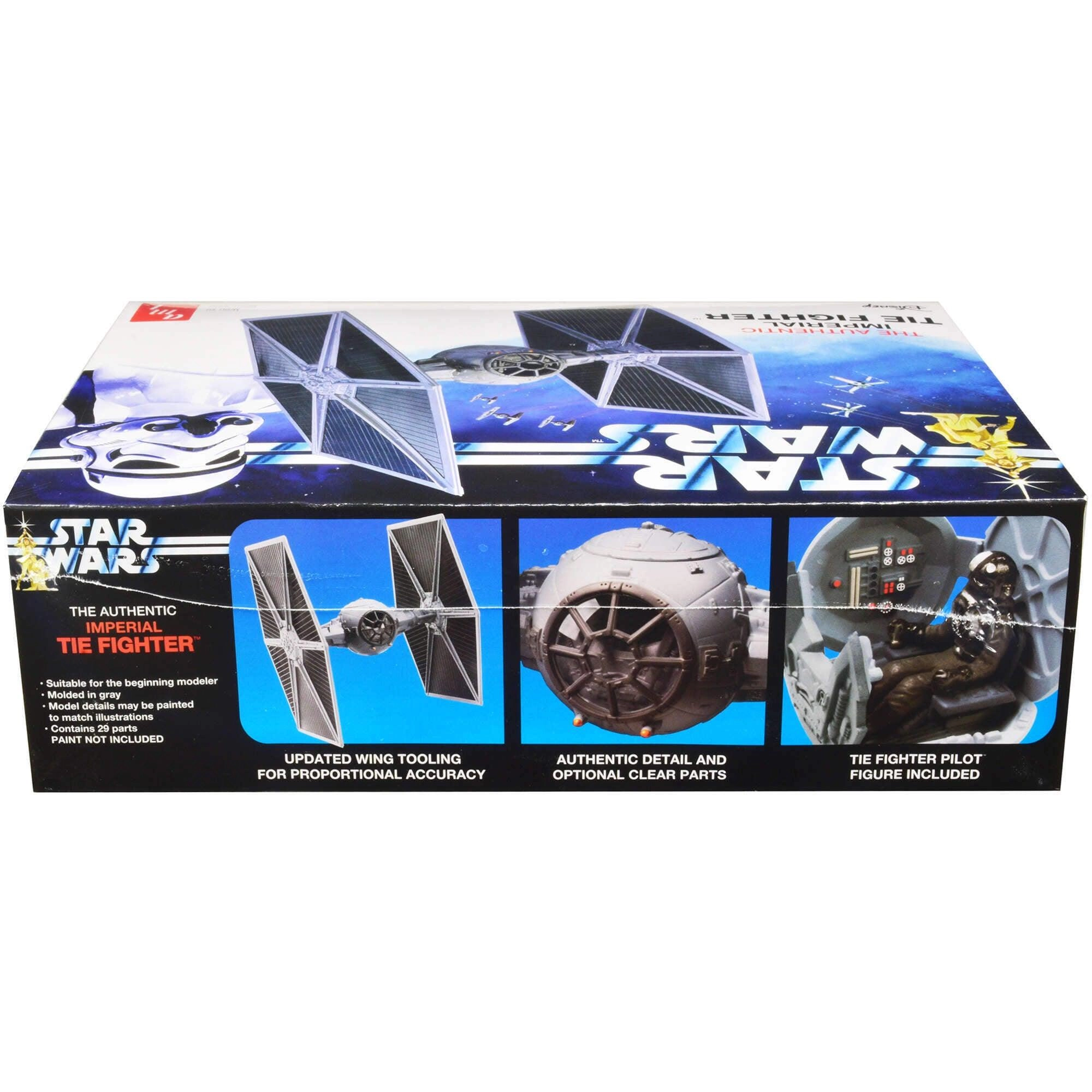 AMT Model Kit - Skill 2 Imperial Tie Fighter Star Wars (1977) Movie Model Plastic