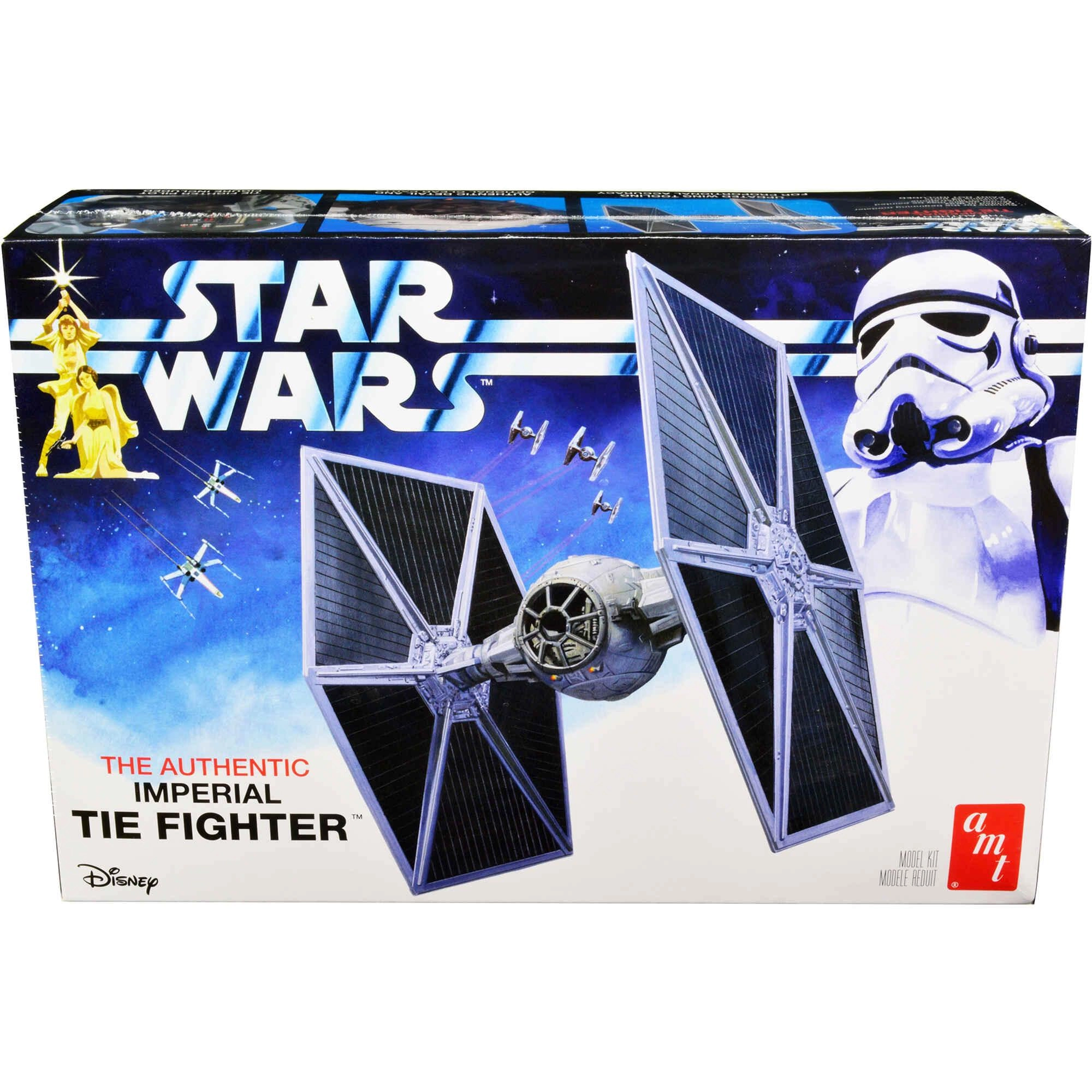 AMT Model Kit - Skill 2 Imperial Tie Fighter Star Wars (1977) Movie Model Plastic