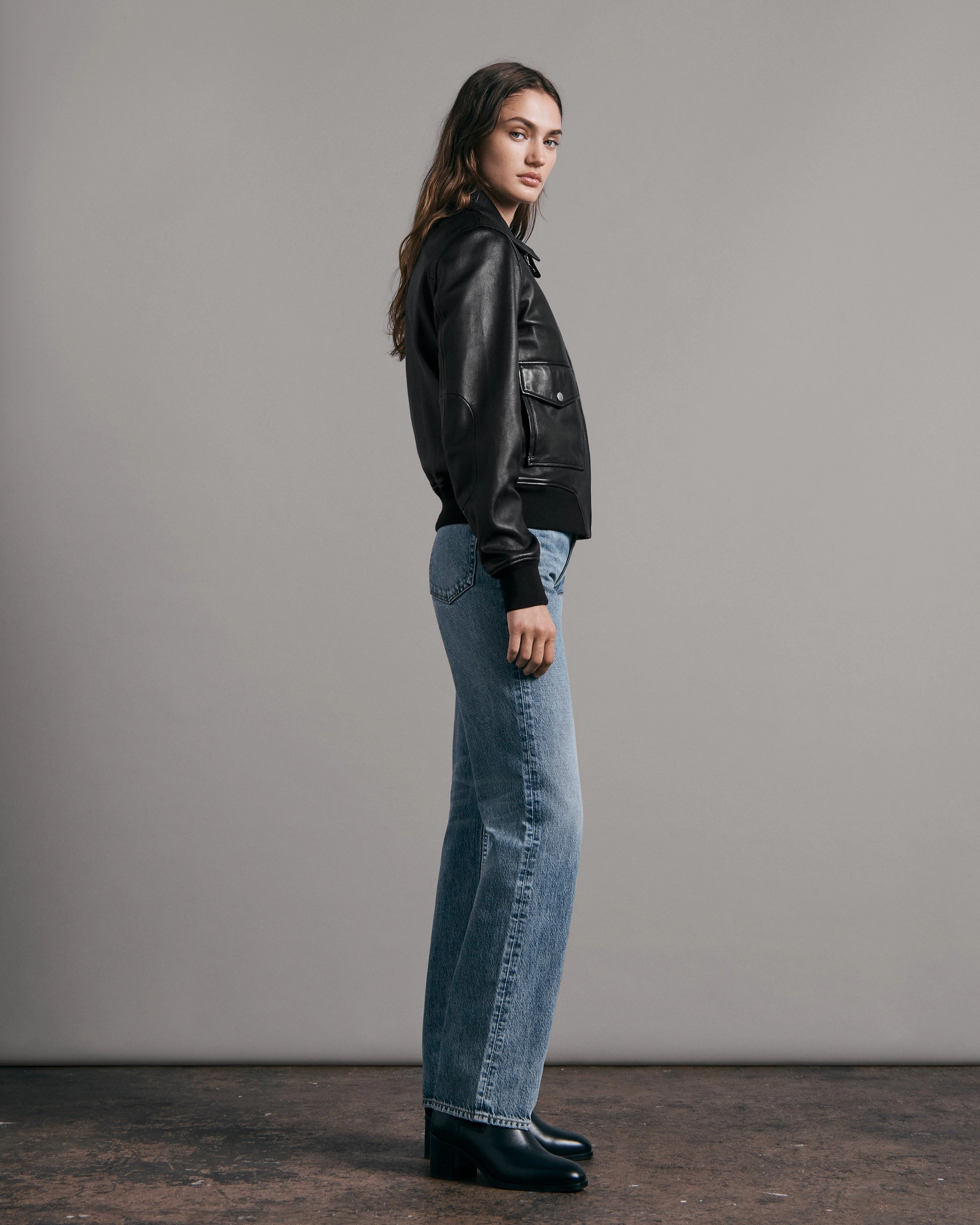 Andrea Leather Jacket