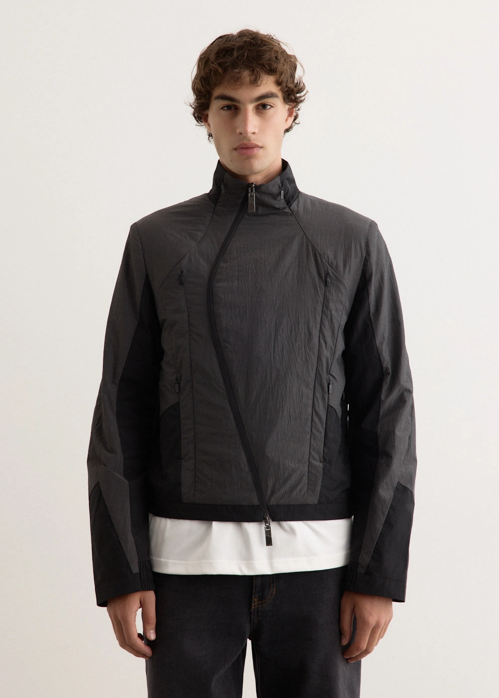 Asymmetrical Zip Jacket