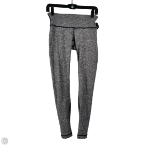 Athletic Leggings By Lululemon In Grey, Size: S