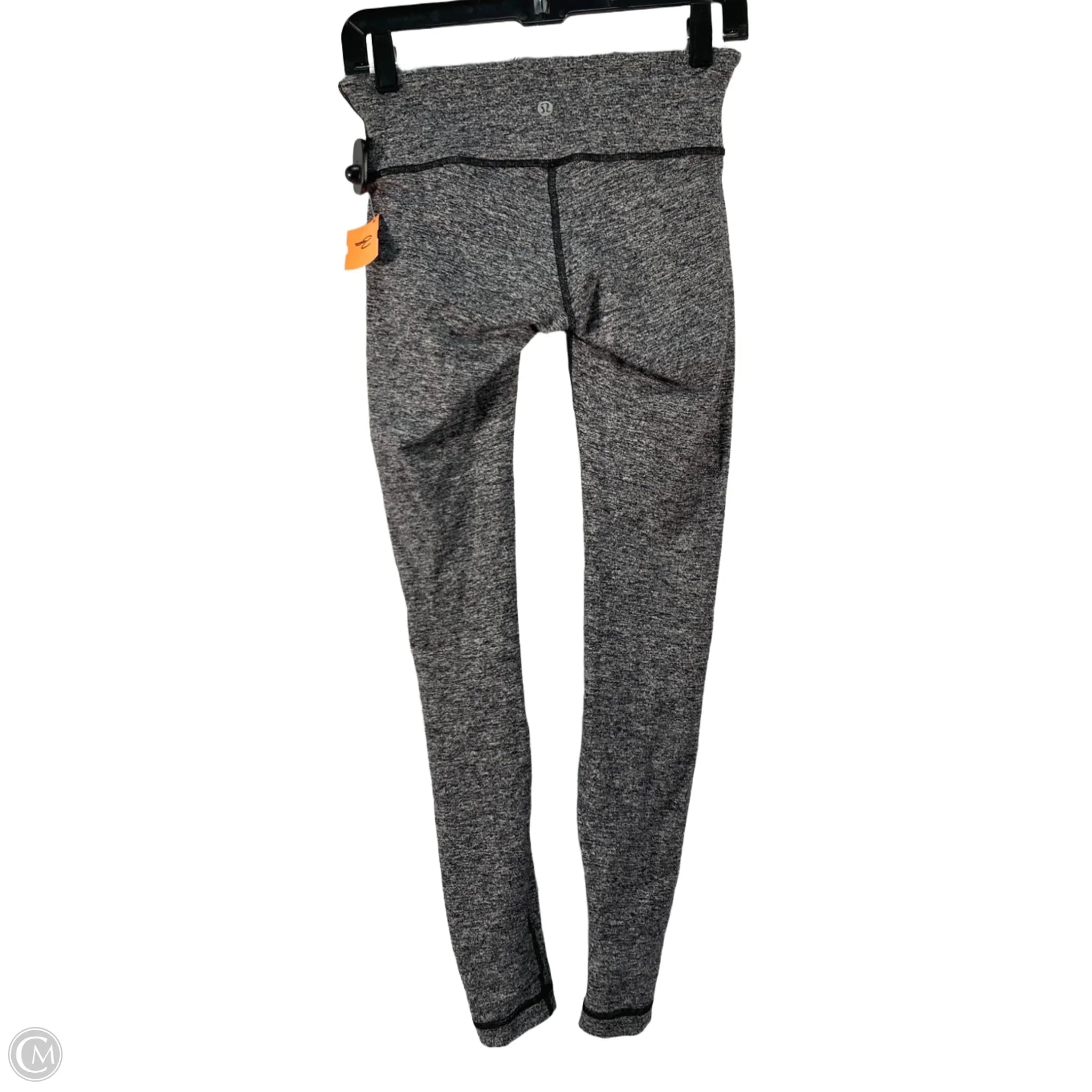 Athletic Leggings By Lululemon In Grey, Size: S