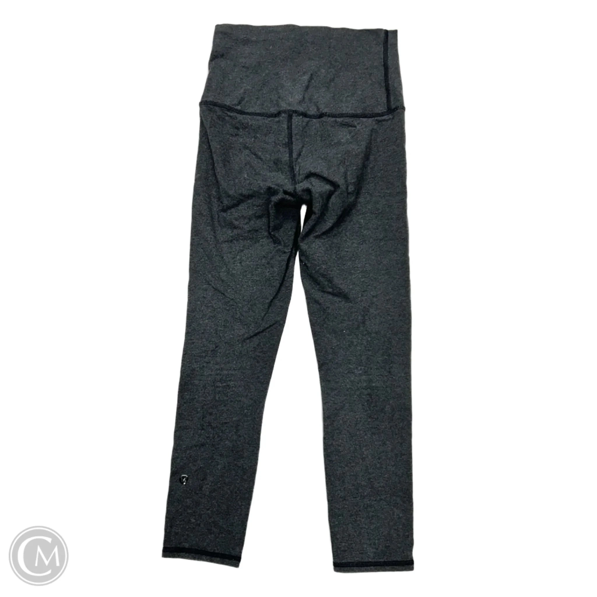 Athletic Leggings By Lululemon In Grey, Size: S