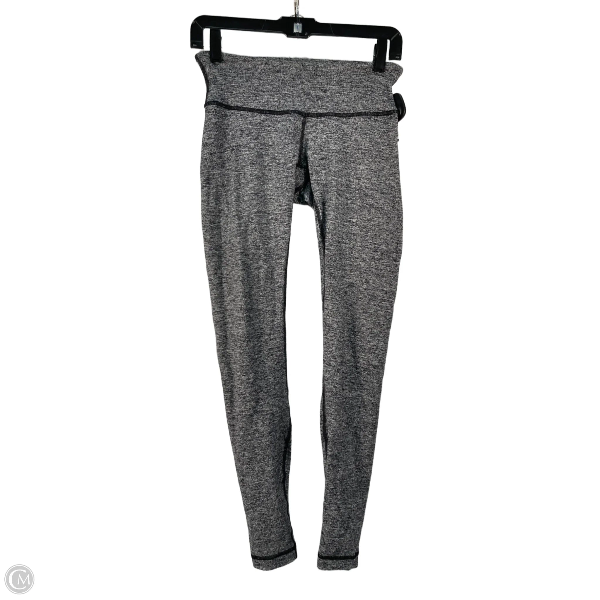 Athletic Leggings By Lululemon In Grey, Size: S