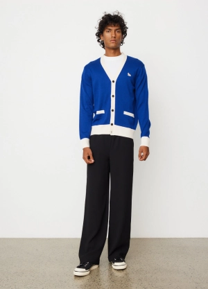 Baby Foc Patch Bi-Colour Cardigan