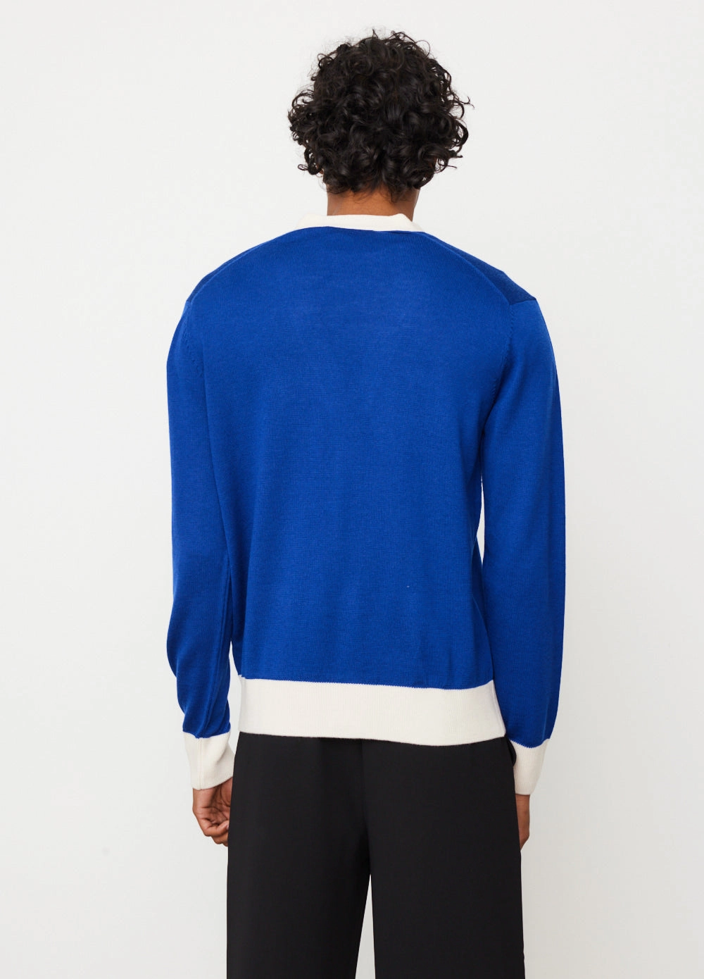 Baby Foc Patch Bi-Colour Cardigan