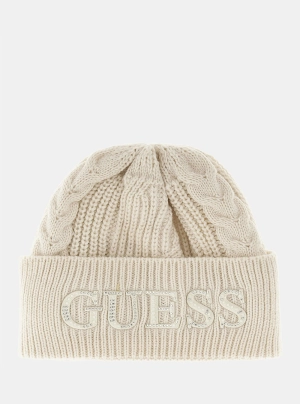 Beige Agathe Beanie