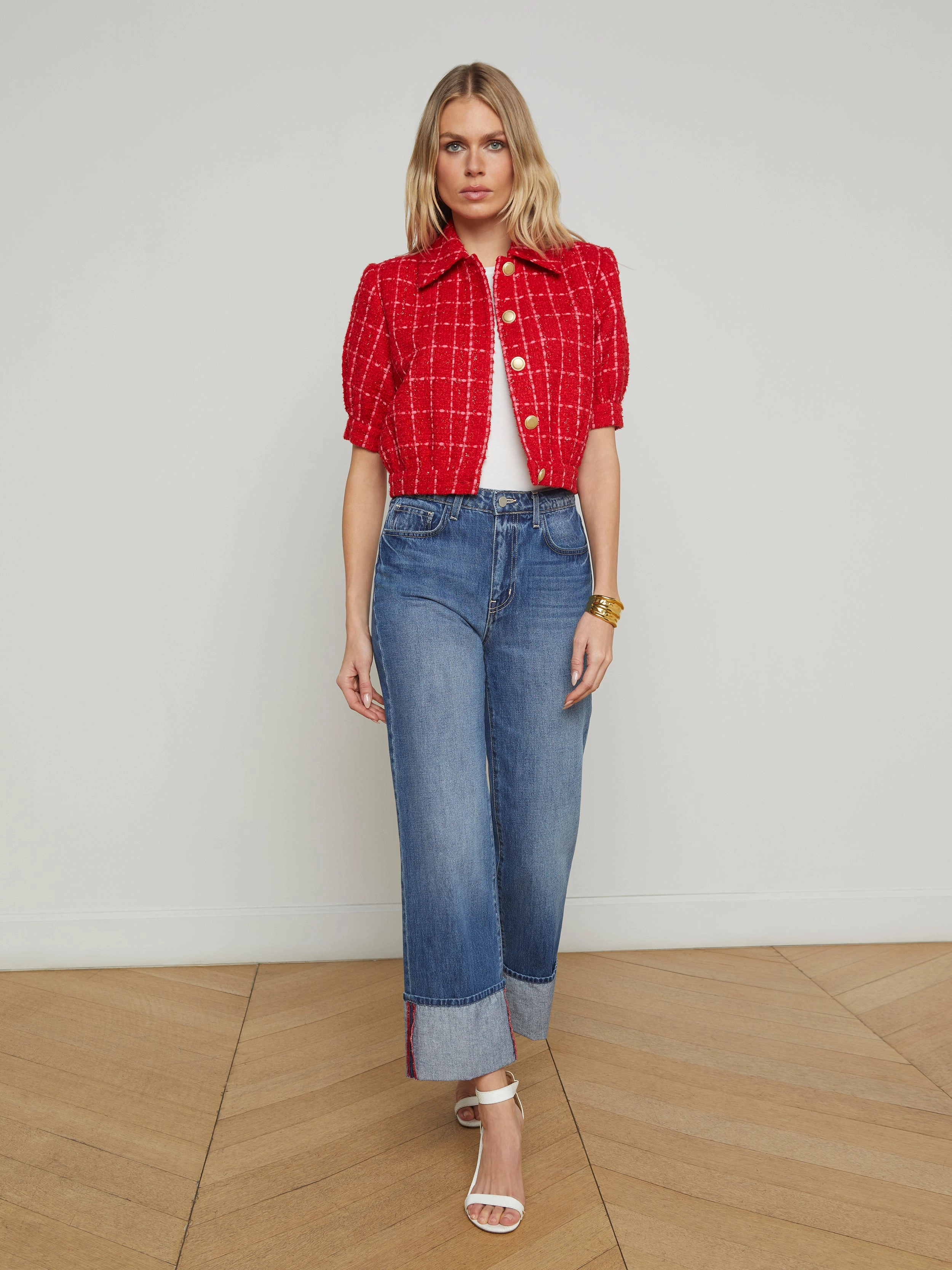Cove Cropped Tweed Jacket