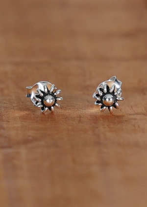 Dandelion Delight Silver Studs