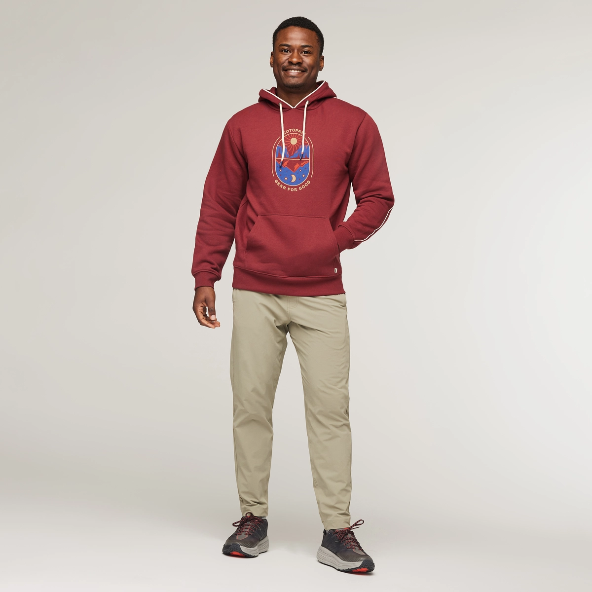 Day And Night Pullover Hoodie - Men's