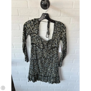 Dress Casual Short By Free People In Black & Green, Size: Xs