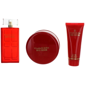 Elizabeth Arden Women's Gift Set with Powder - Red Door Harmonious Blend, 3 Piece