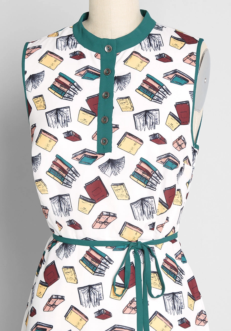 Field Questions A-Line Dress