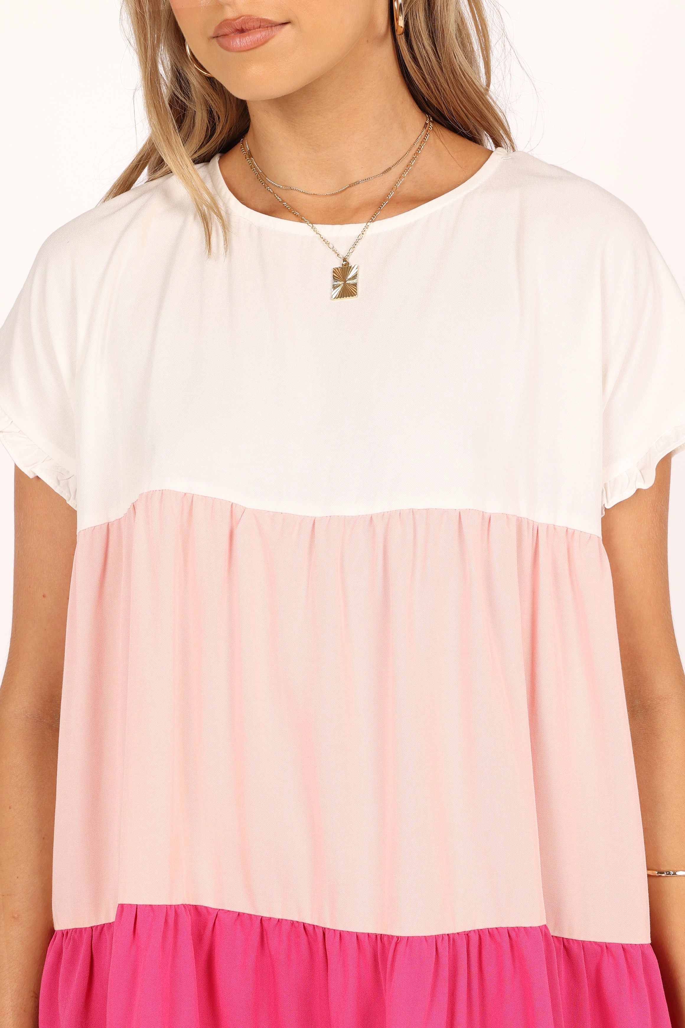 Garces Dress - Pink