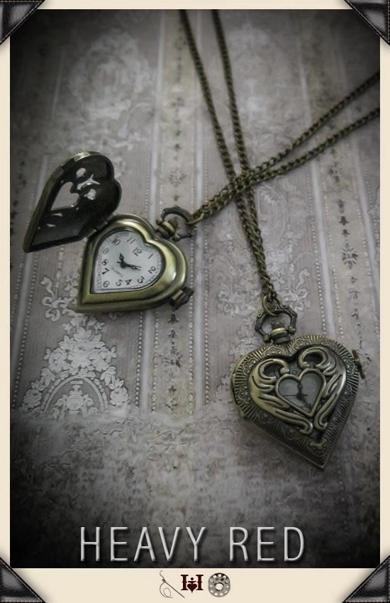 Immortal Relic Heart Pocket Watch