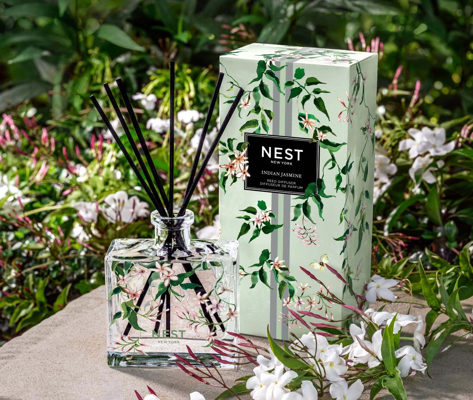 Indian Jasmine Decorative Reed Diffuser