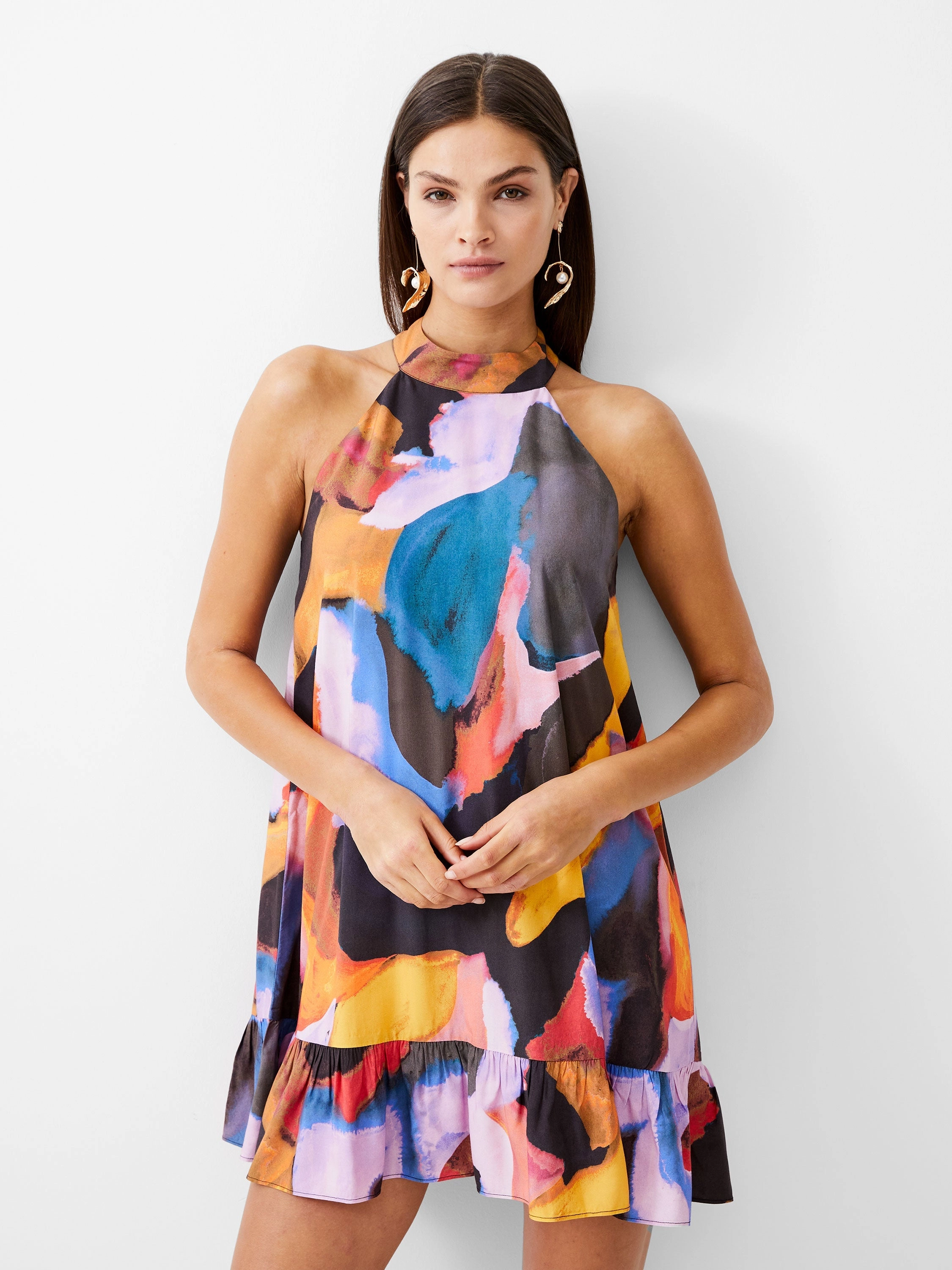 Isadora Halterneck Swing Dress