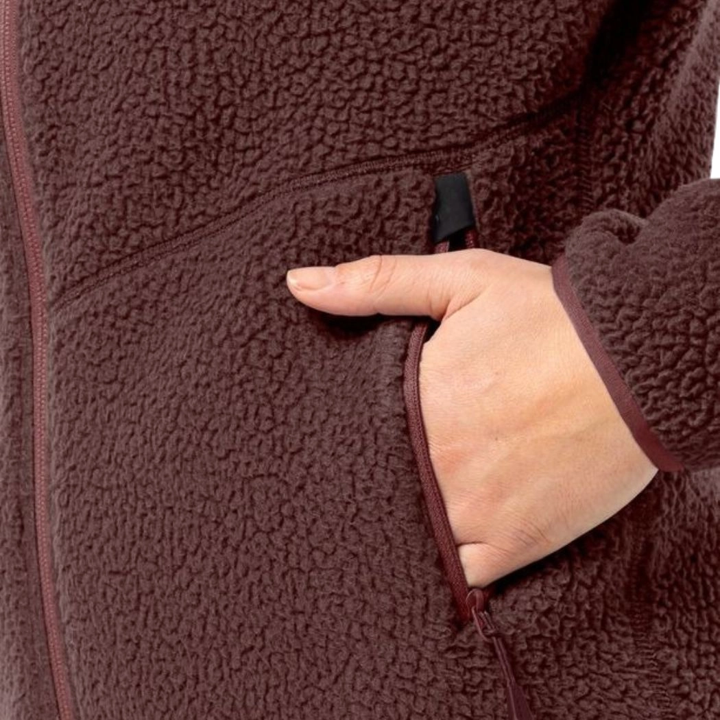 jack wolfskin Kammweg Pile Full Zip Women's Fleece Jacket