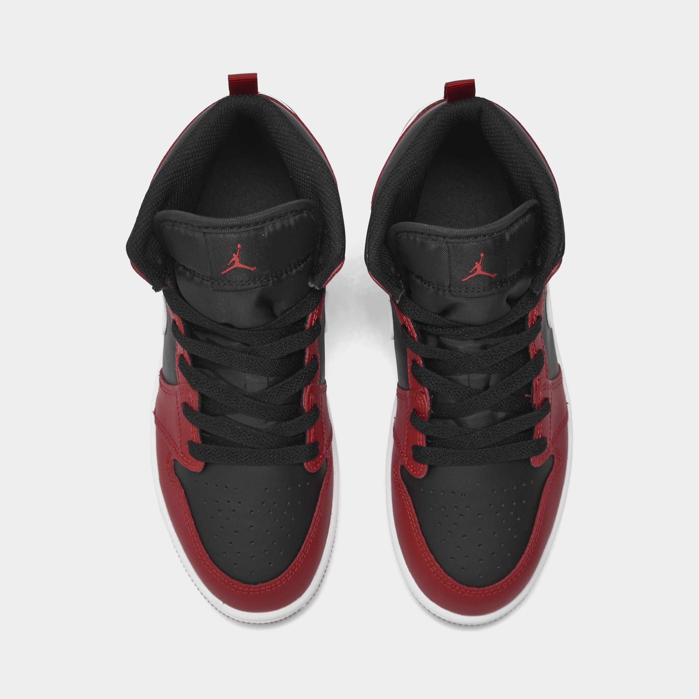 Jordan 1 Mid PS Black / White - Gym Red