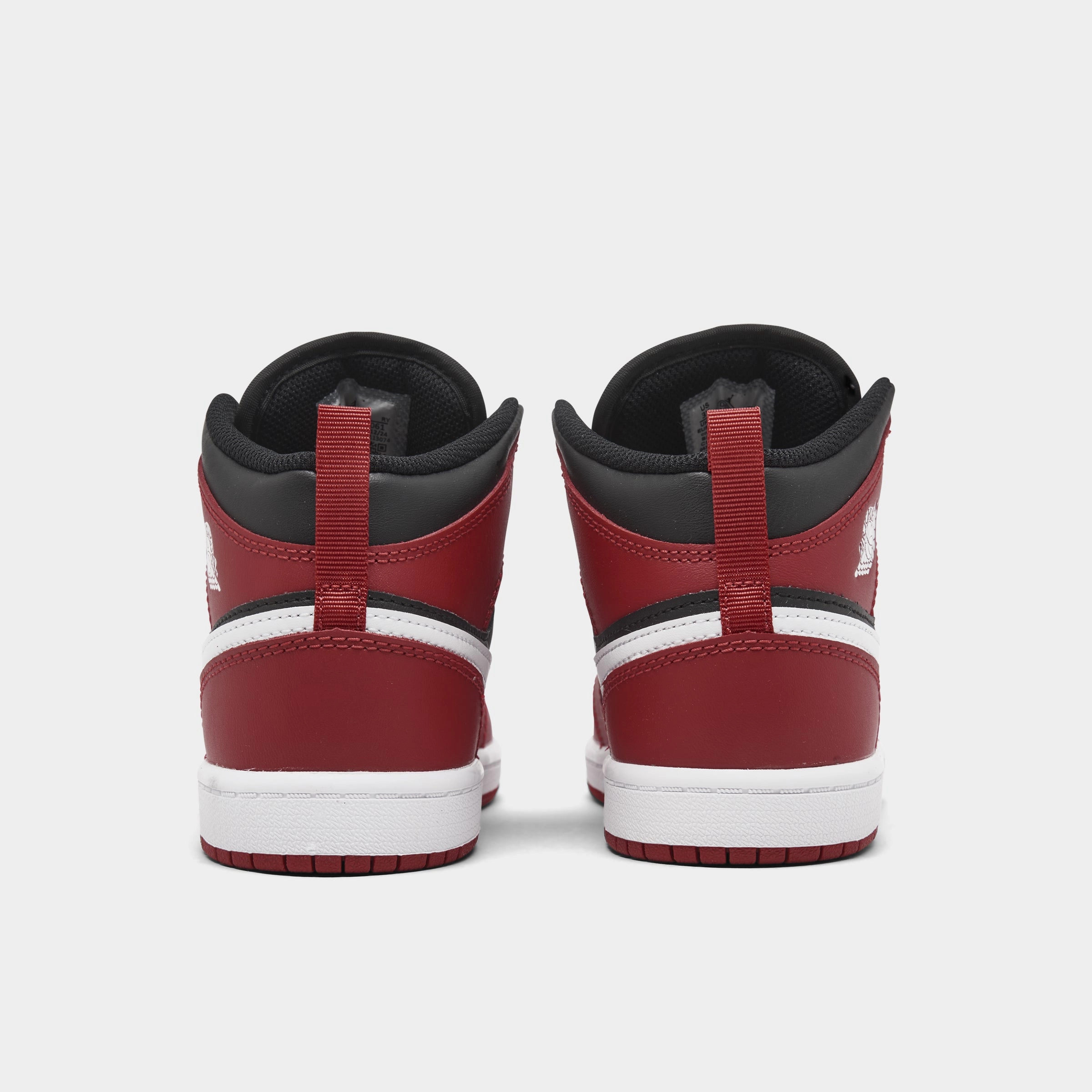 Jordan 1 Mid PS Black / White - Gym Red
