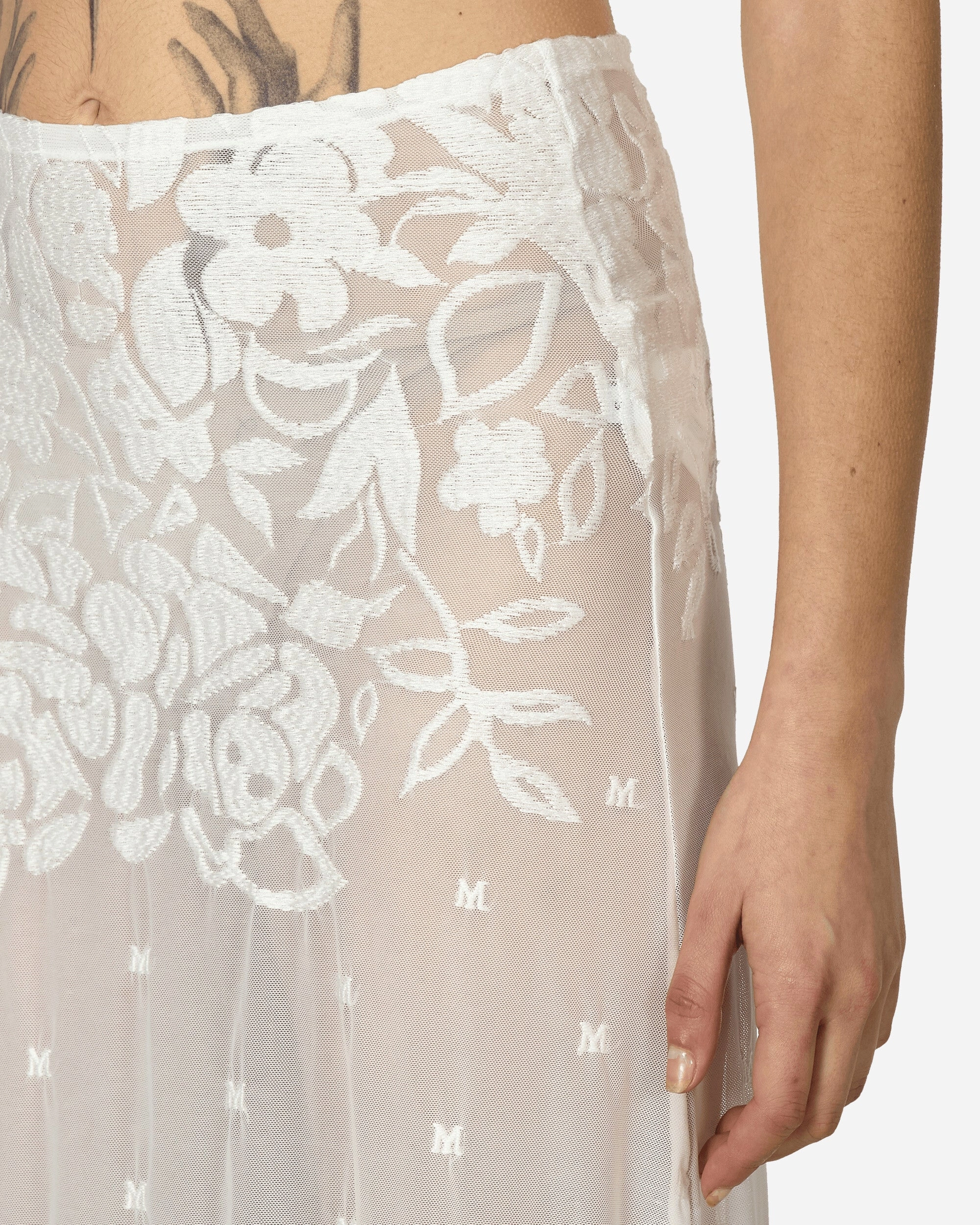 Lace Skirt White