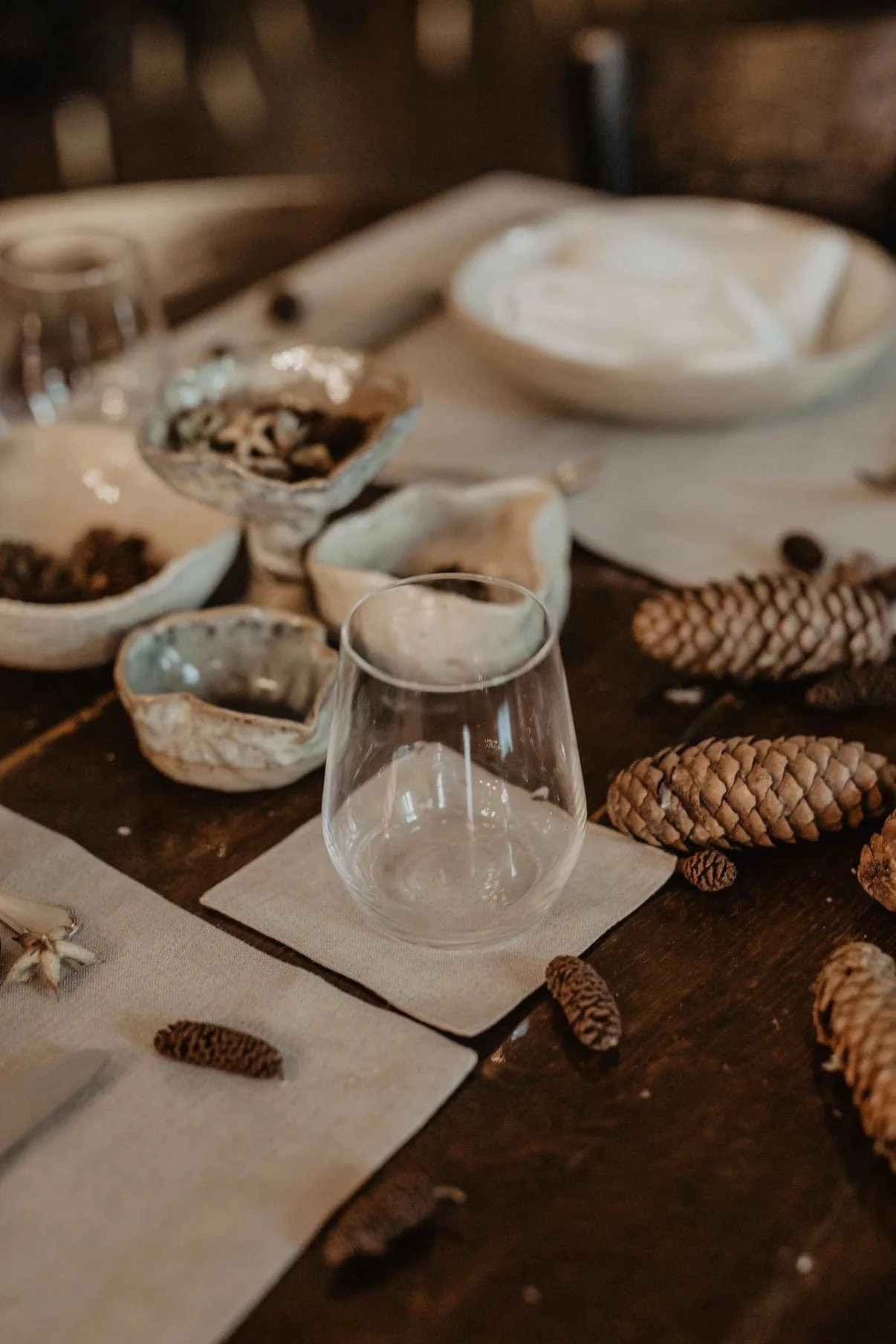 Linen Coaster Set | Multiple Colours