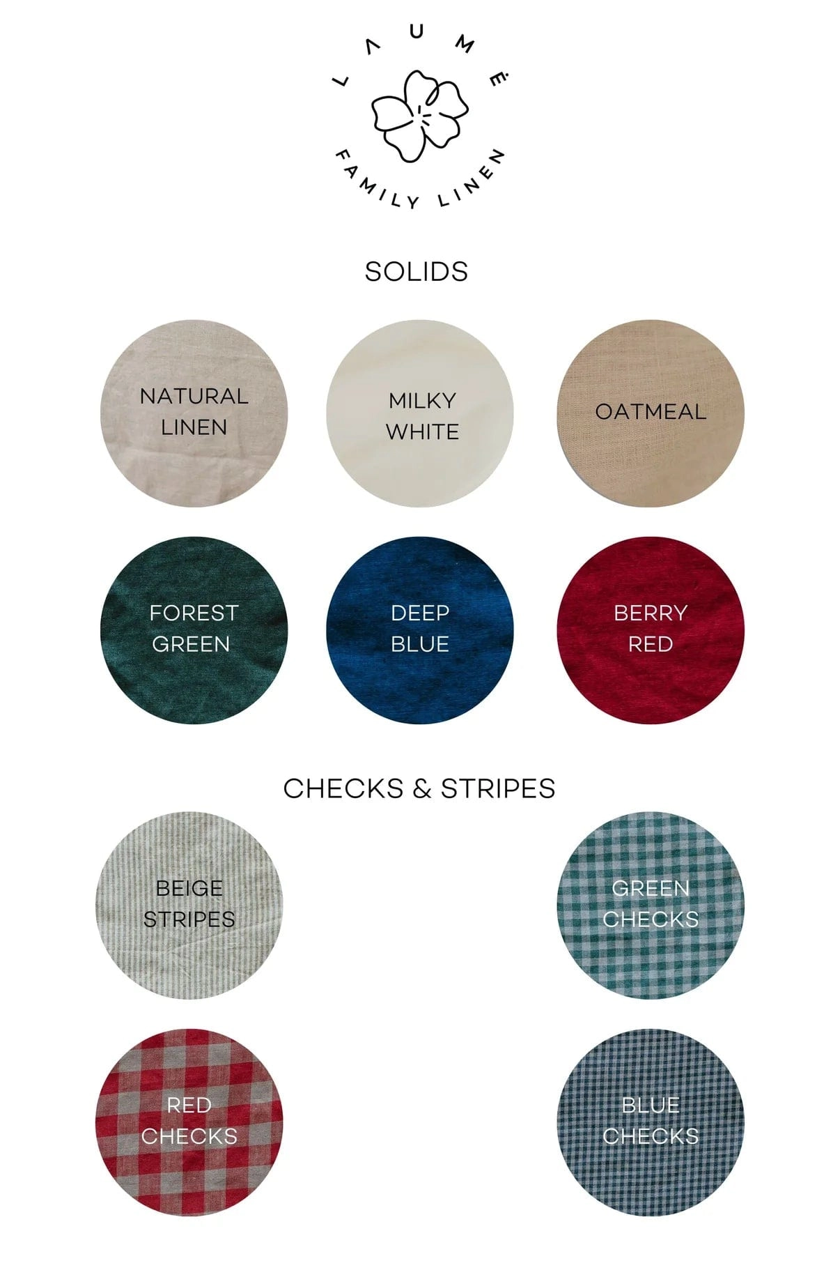 Linen Coaster Set | Multiple Colours