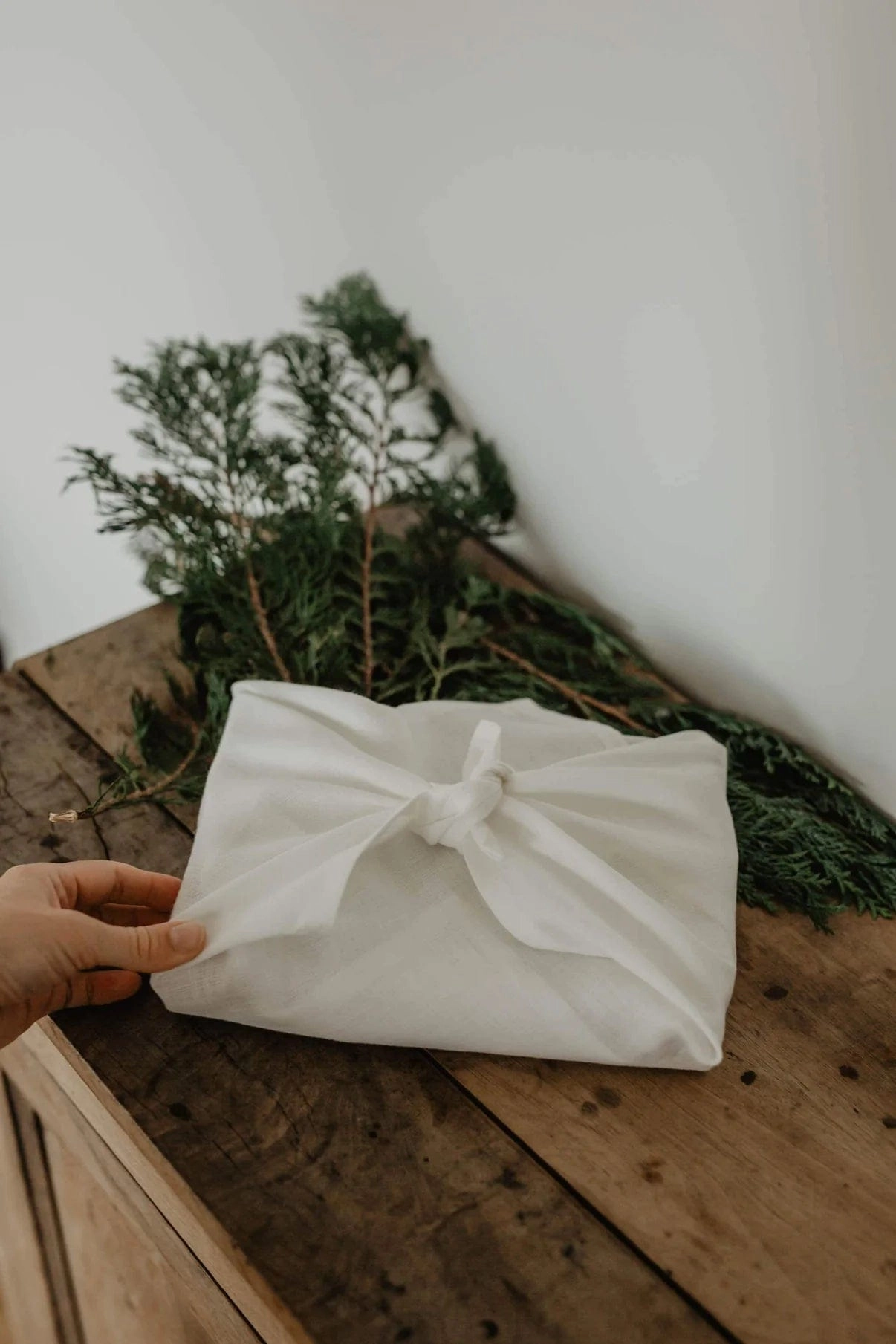 Linen Furoshiki Wrapping Cloth | Multiple Colours