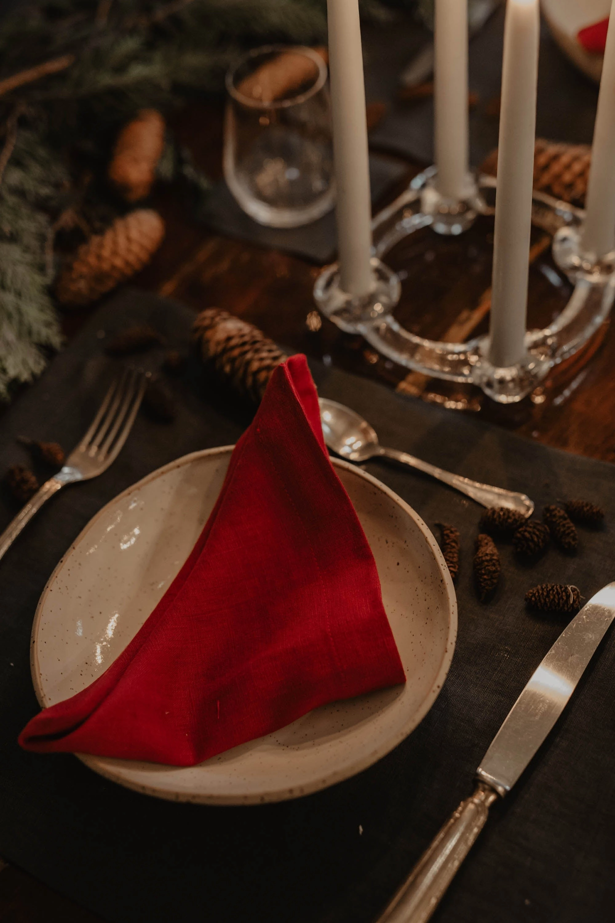 Linen Napkins Set | Multiple Colours