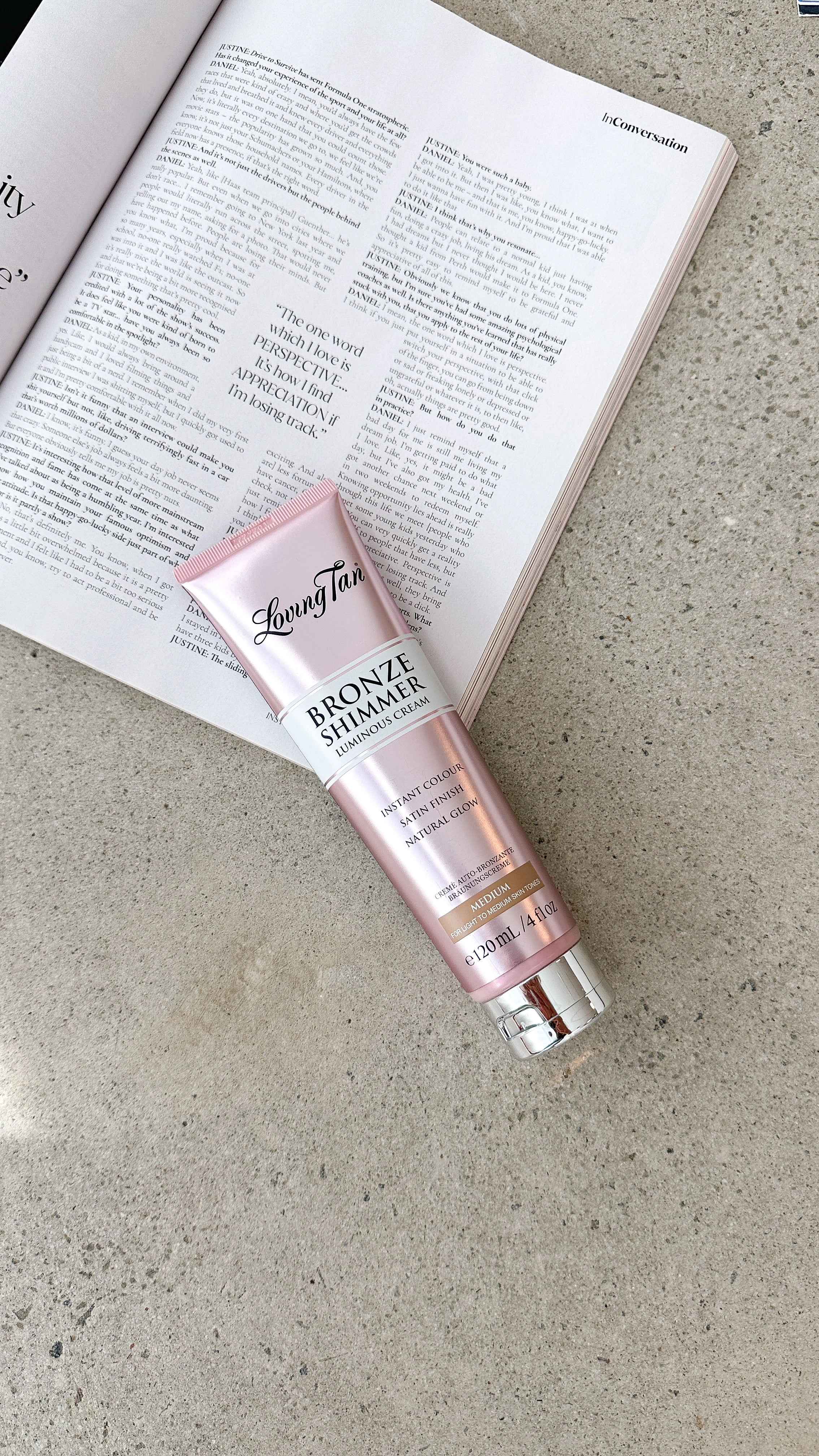 Loving Tan Bronze Shimmer Luminous Cream - Medium