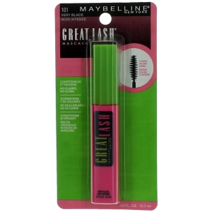 Maybelline Women's Mascara - Great Lash Washable, 101 Very Black, 0.43 oz