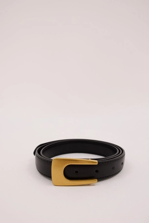 NOAH THE LABEL BLACK CLASSIC BELT