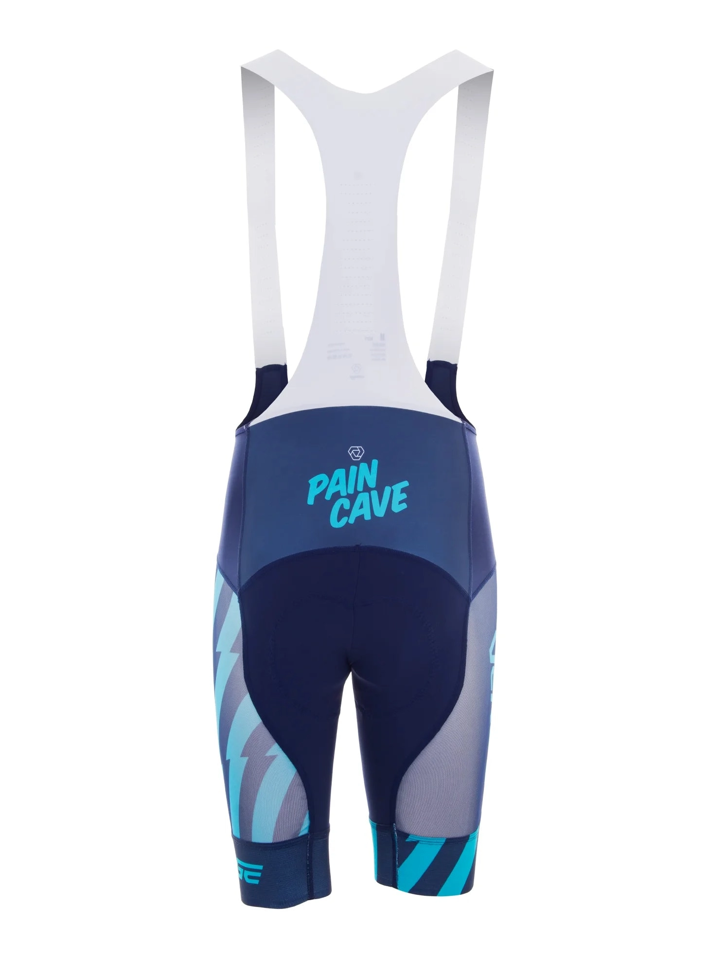 PAIN CAVE BIBS - BLUE - WOMEN