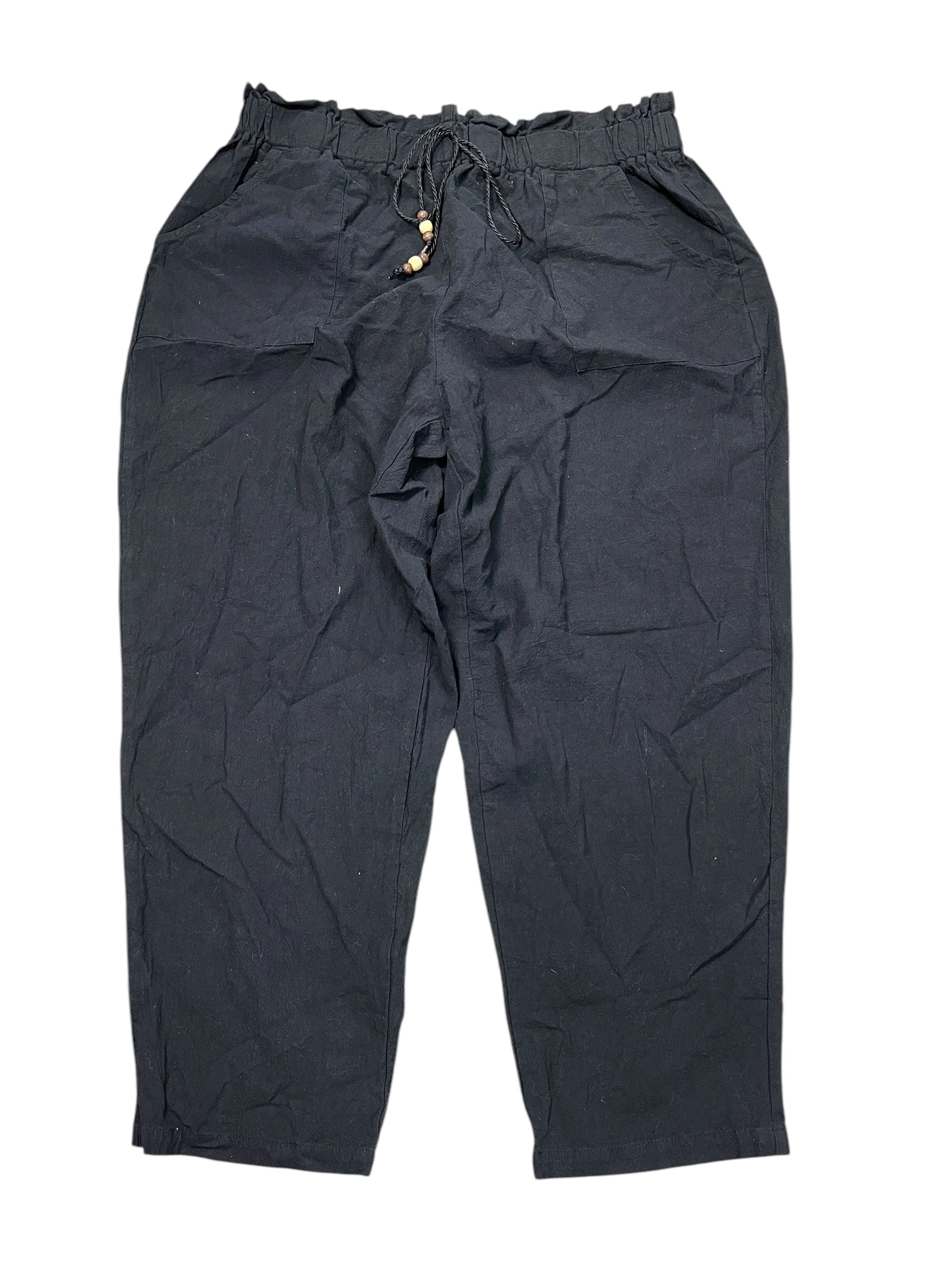 Pants Wide Leg By EMERY ROSE In Black, Size:2X