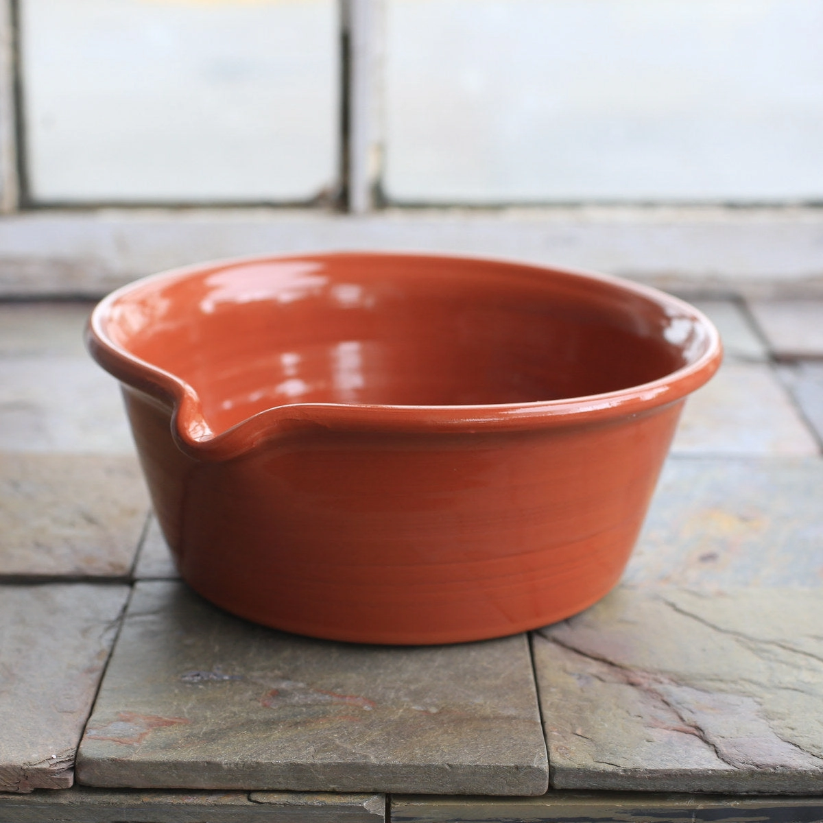Redware Milk Pan