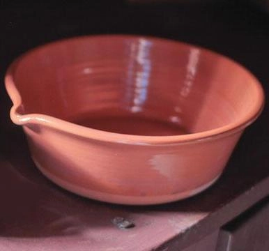 Redware Milk Pan