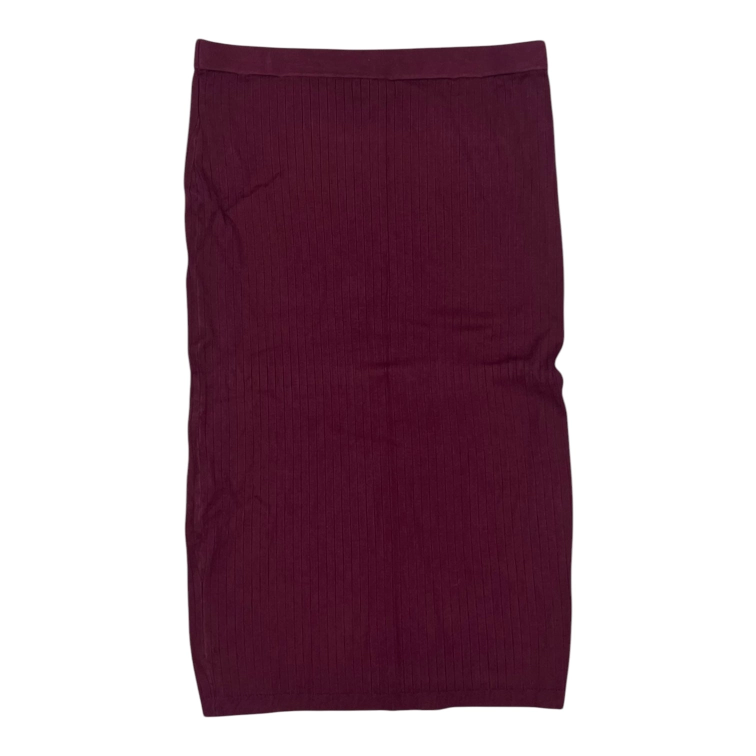 Skirt Midi By Eva Mendes In Maroon, Size:L