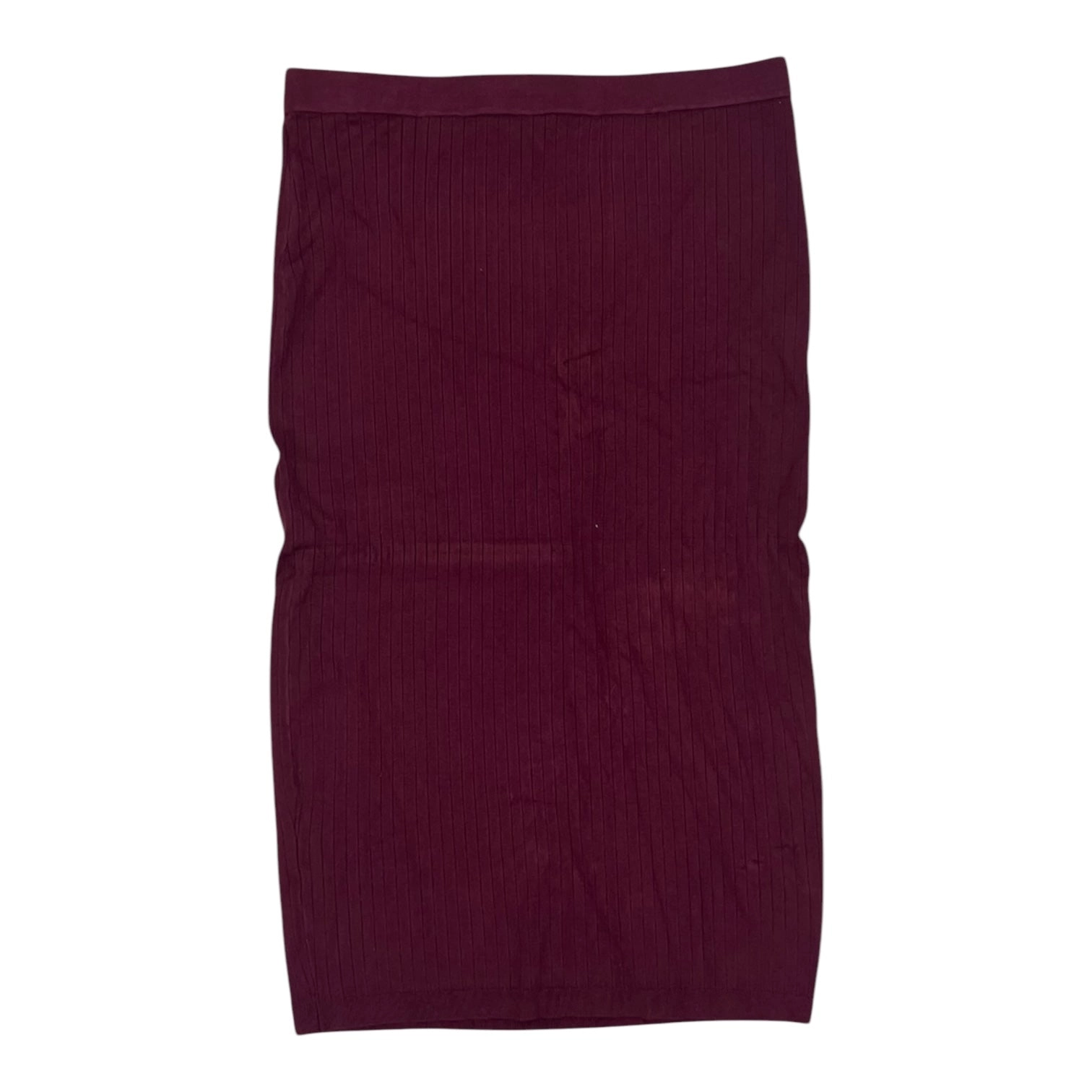 Skirt Midi By Eva Mendes In Maroon, Size:L