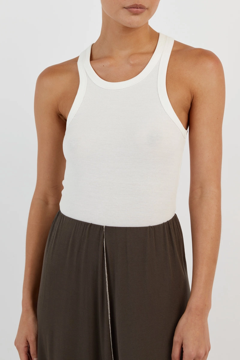 SOHO OLIVE MIDI SKIRT