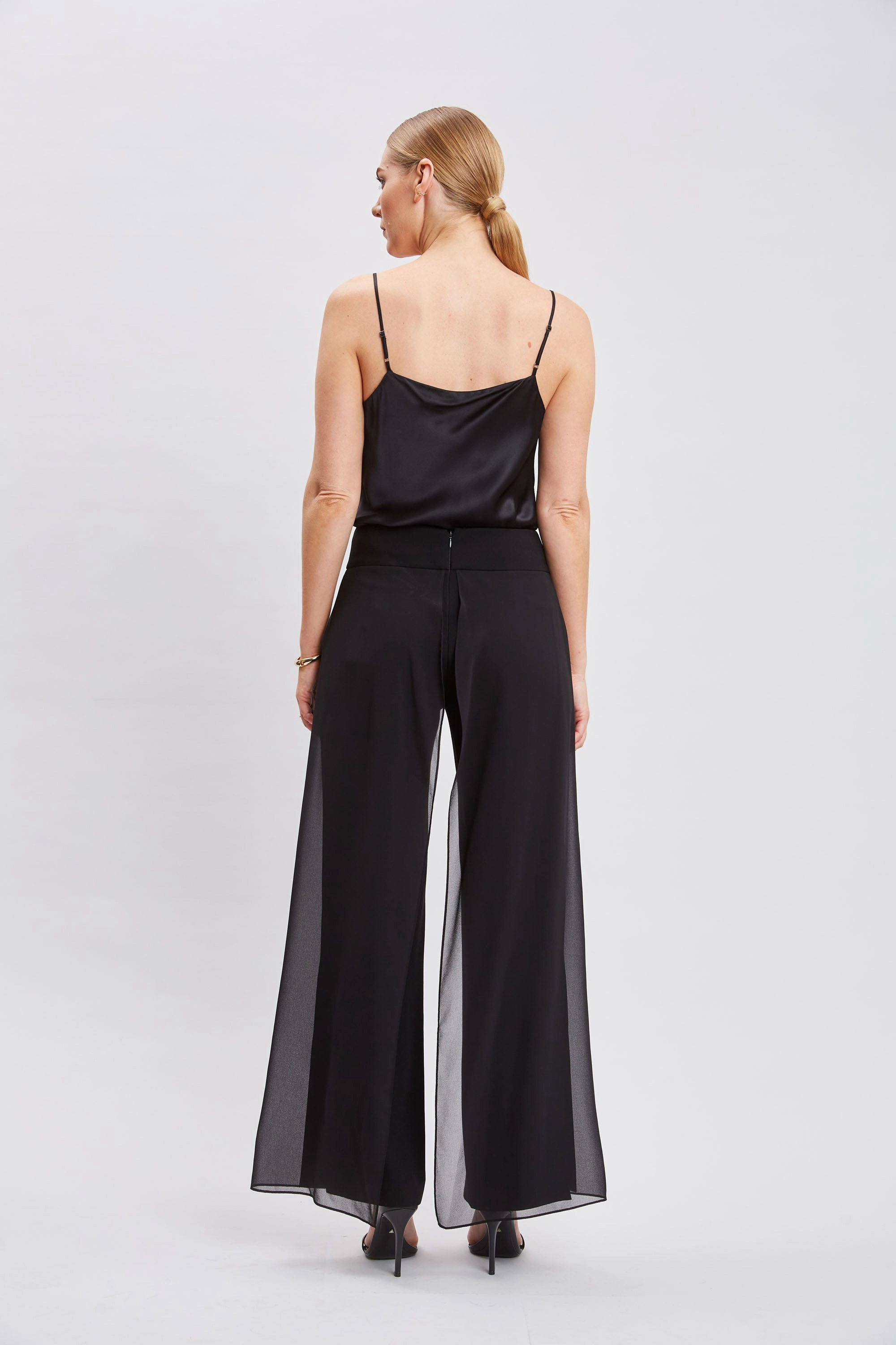 Stretch Silk Satin Cami