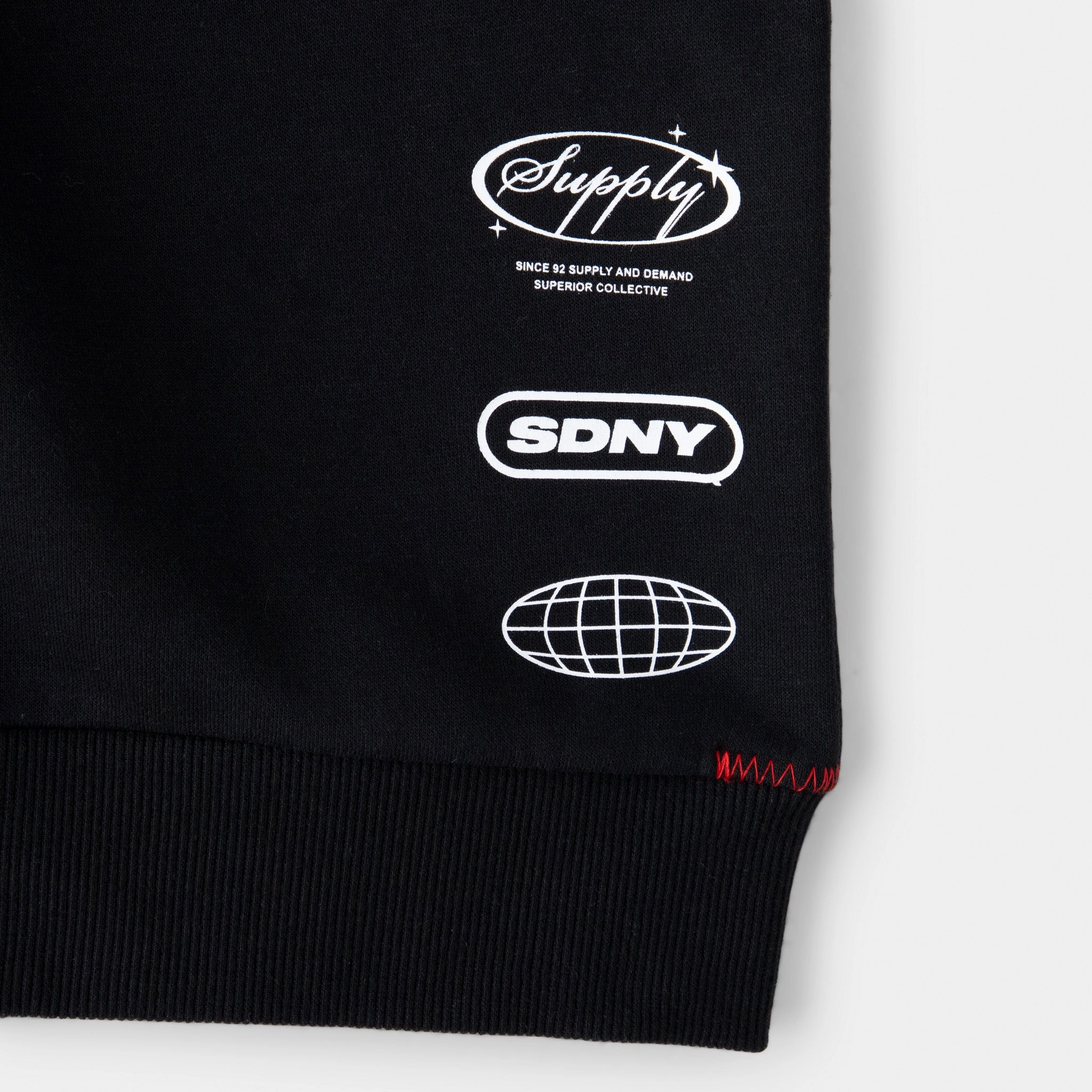 Supply & Demand Junior Boys' Buck Crewneck / Black