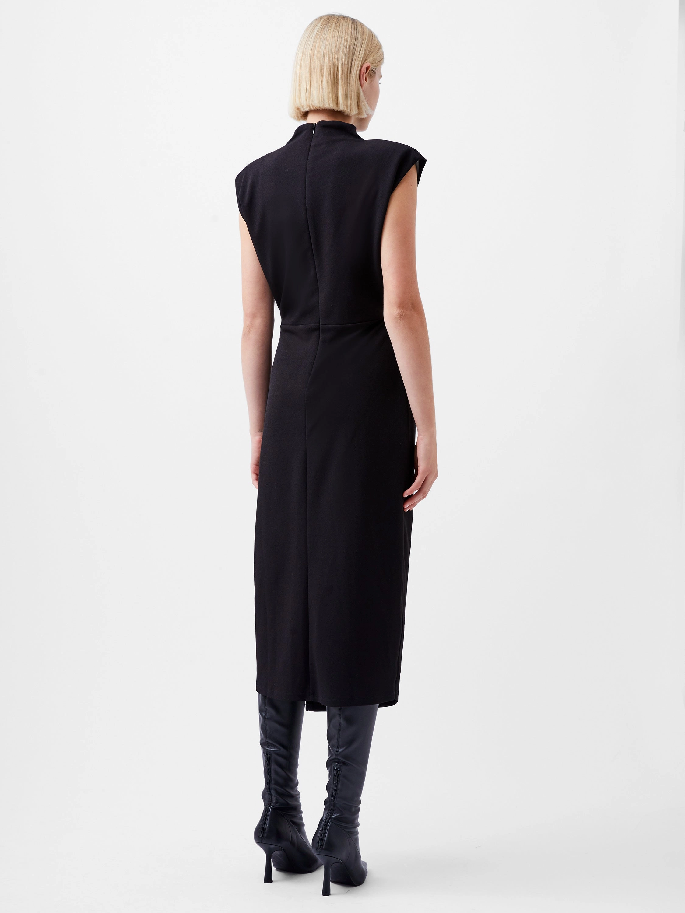 Textured Jersey Dress