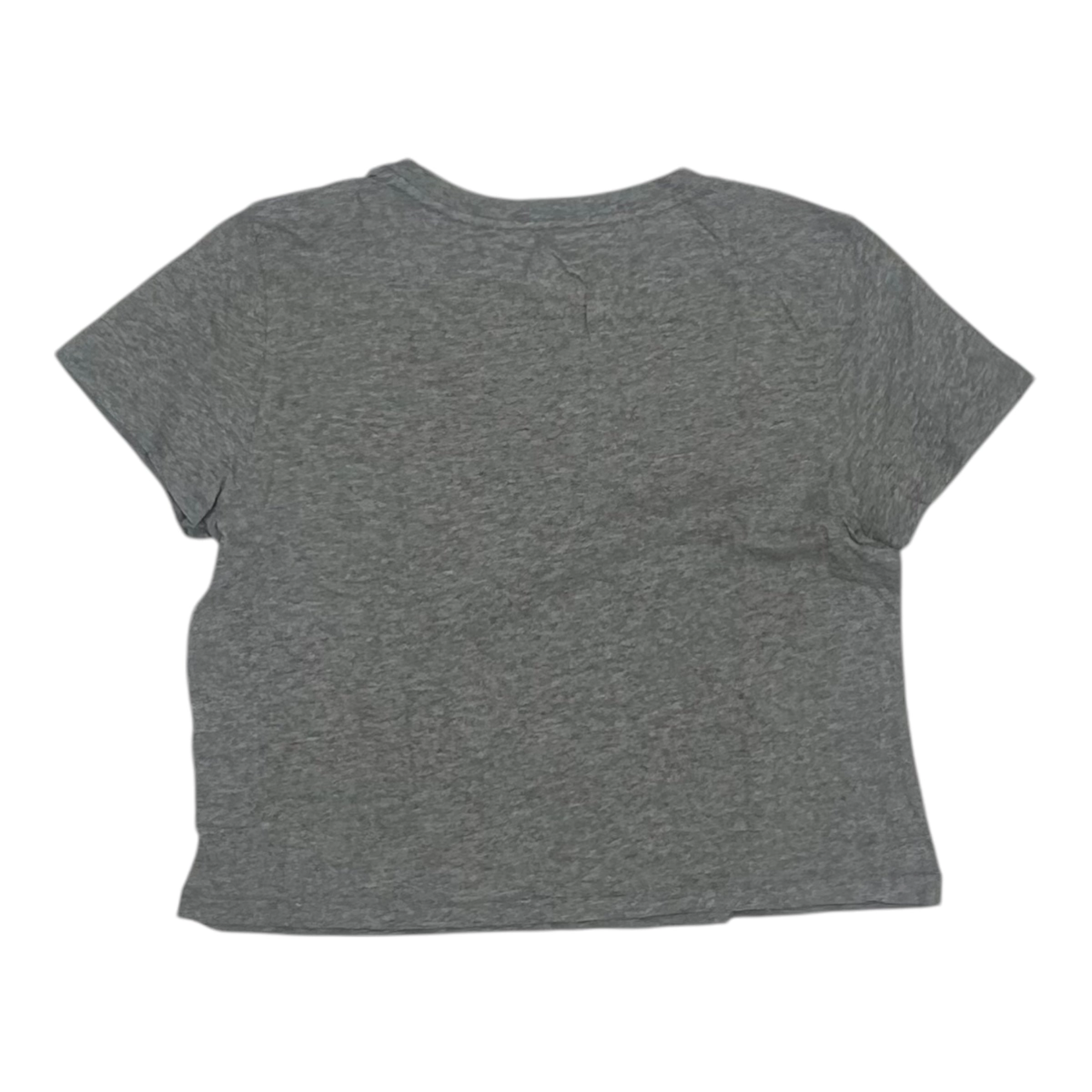 Top Ss Basic By Universal Thread In Grey, Size:M