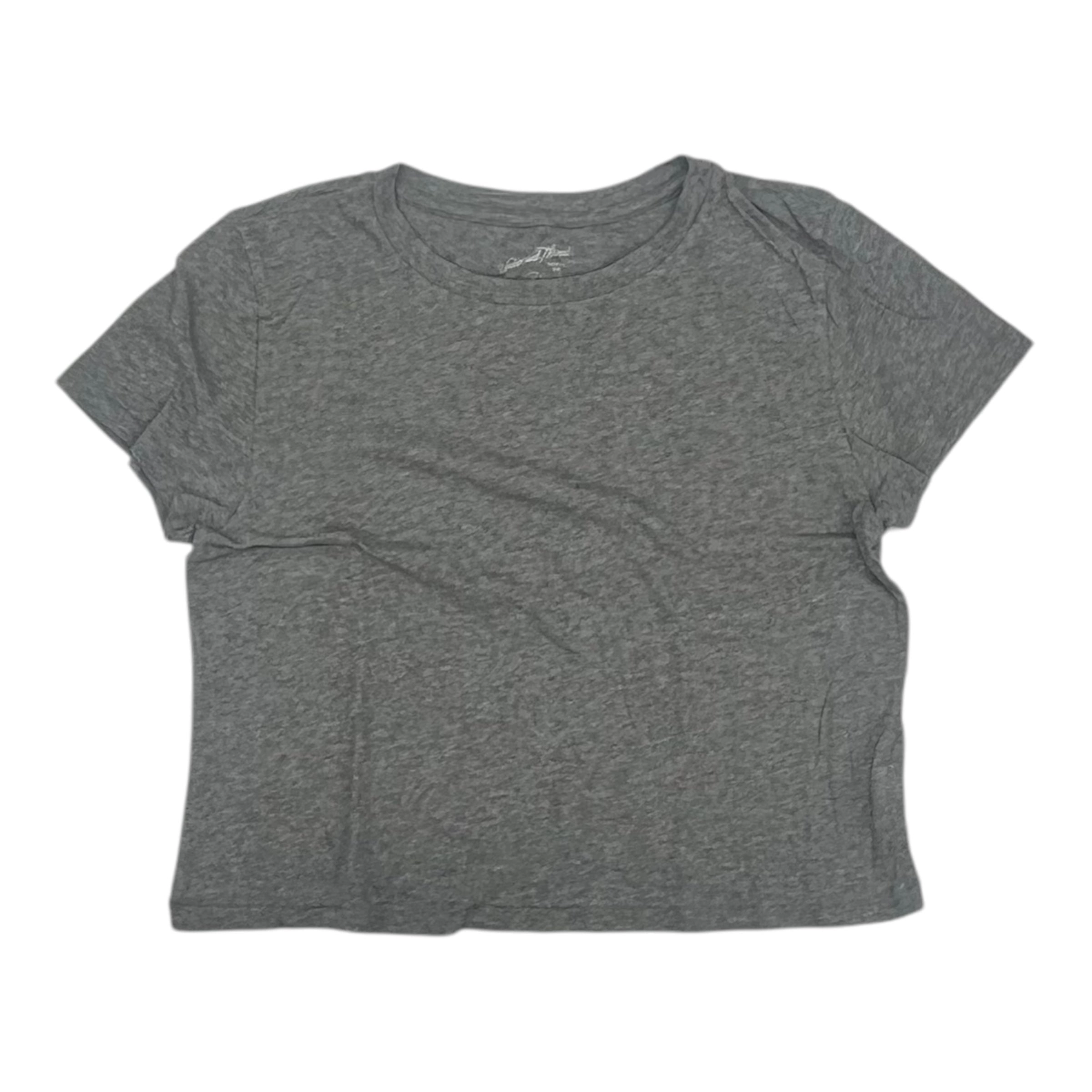 Top Ss Basic By Universal Thread In Grey, Size:M