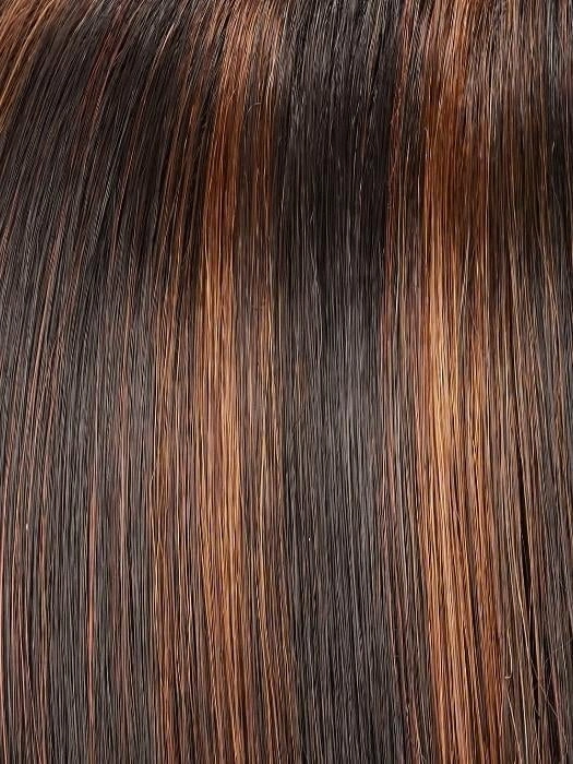 Top Trend Lace Straight 14" | Synthetic Lace Front Hair Topper (Mono Top)