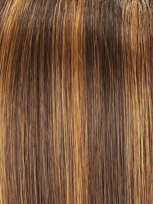 Top Trend Lace Straight 14" | Synthetic Lace Front Hair Topper (Mono Top)