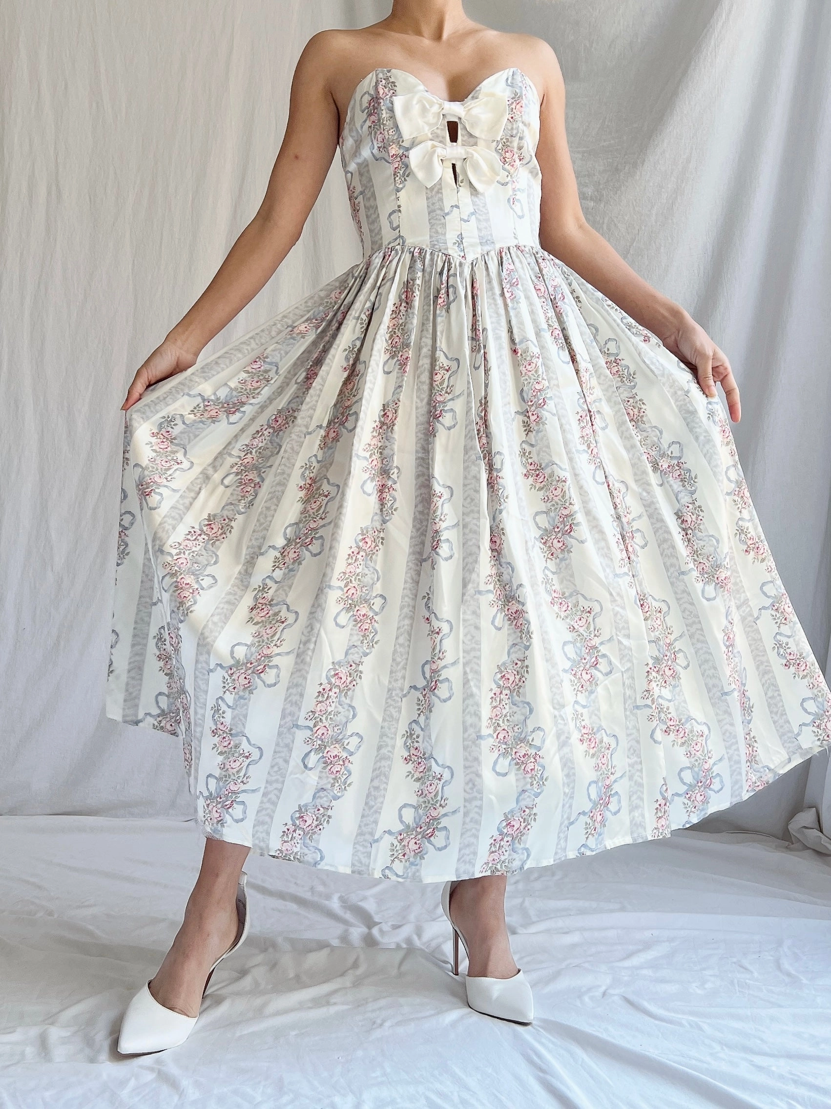 Vintage Gunne Sax Strapless Dress - XS/5