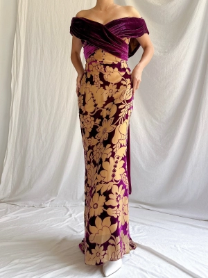 Vintage Silk 2-Piece Set - IT 44/M